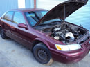 1998 TOYOTA CAMRY 4 CYL. BURGANDY. AUTOMATIC TRANS STK# Z10067