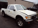 1999 TOYOTA TACOMA EXTRA CAB, TRD PACKAGE, V6 , AUTOMATIC TRANSMISSION, COLOR WHITE, STK#T10281  