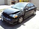 2005 TOYOTA COROLLA S MODEL COLOR-BLACK STK# Z10088