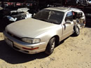 TOYOTA CAMRY WAGON, 4CYL. AUTOMATIC TRANSMISSION, COLOR GOLD, STK # Z10102