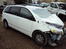 2004 TOYOTA SIENNA LE, COLOR WHITE, STK # Z11152
