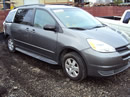 2005 TOYOTA SIENNA LE, COLOR GRAY, STK # Z11153
