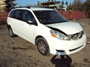 2006 TOYOTA SIENNA, COLOR WHITE, STK # Z11154