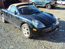 2001 TOYOTA MR2 4CYL ENGINE, MANUAL TRANSMISSION, COLOR BLACK, STK # Z11158