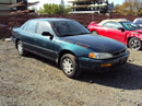 1996 TOYOTA CAMRY, 2.2L ENGINE, AUTOMATIC TRANSMISSION, COLOR GREEN, STK # Z11168