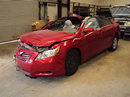 2007 TOYOTA CAMRY LE, 2.4 L ENGINE, AUTOMATIC TRANSMISSION, COLOR-RED, STK # Z11170