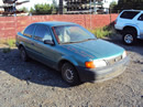 1996 TOYOTA TERCEL 2 DOOR, 1.5L, AT,COLOR GREEN, STK# Z11189