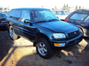 1999 TOYOTA RAV4 4 DOOR,2.0L MT AWD COLOR GREEN STK # Z11205