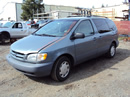 1999 TOYOTA SIENNA VAN LE MODEL 3.0L V6 AT FWD COLOR GREEN STK Z12247