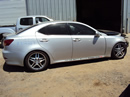 2007 LEXUS IS 250 2.5L AT RWD COLOR SILVER STK Z12267