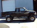 1991 TOYOTA PICK UP XTRA CAB 3.4L MT 4X4 (CHANGEOVER) COLOR BLACK STK Z12269
