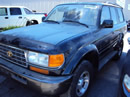 1996 TOYOTA LANDCRUISER AWD, 4.5L ENGINE COLOR BLACK STK # Z12287 