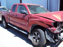 TOYOTA TACOMA TRUCK COLOR-RED STK # Z12289