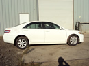 2011 TOYOTA CAMRY 4 DOOR SEDAN LE MODEL 2.5L AT COLOR WHITE STK Z12314