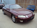 1996 LEXUS SC400 2 DOOR CPE 4.0L V8 AT 2WD COLOR RED Z12336